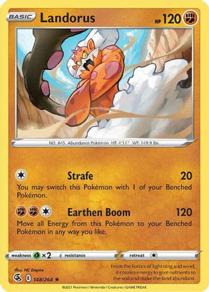 Landorus 148/264 - SWSH08 Fusion Strike Holofoil - Poke-Collect
