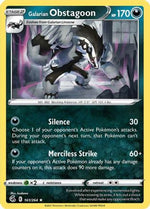 Galarian Obstagoon 161/264 - SWSH08 Fusion Strike Holofoil - Poke-Collect