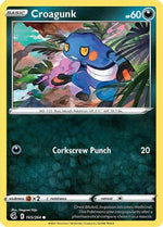 Croagunk 165/264 - SWSH08 Fusion Strike - Poke-Collect