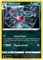 Toxicroak 166/264 - Fusion Strike Reverse Holofoil - Poke-Collect