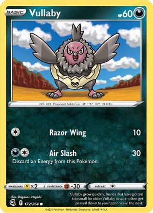 Vullaby 172/264 - Fusion Strike Reverse Holofoil - Poke-Collect