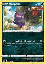 Morpeko (179) 179/264 - SWSH08 Fusion Strike Reverse Holofoil - Poke-Collect