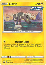 Blitzle - SWSH173 SWSH173/307 - SWSH Sword & Shield Promo Cards Holofoil - Poke-Collect