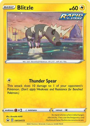 Blitzle - SWSH173 SWSH173/307 - SWSH Sword & Shield Promo Cards Holofoil - Poke-Collect