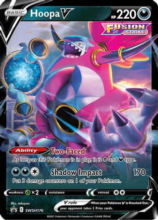 Hoopa V - SWSH176 SWSH176/307 - SWSH Sword & Shield Promo Cards Holofoil - Poke-Collect