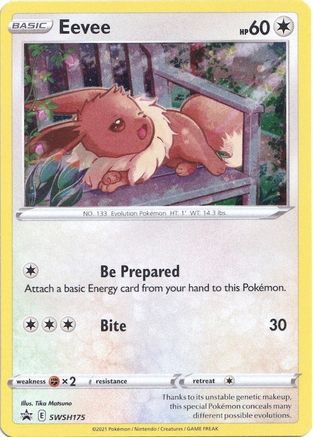 Eevee - SWSH175 SWSH175/307 - SWSH Sword & Shield Promo Cards Holofoil - Poke-Collect