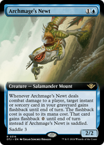 Archmage's Newt (OTJ-316) - Outlaws of Thunder Junction: (Extended Art) Foil - Poke-Collect