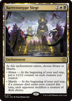 Barrensteppe Siege (TDM-171) - Tarkir: Dragonstorm: (enchantment) - Poke-Collect