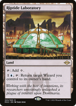 Riptide Laboratory (MH2-303) - Modern Horizons 2 Etched Foil - Poke-Collect