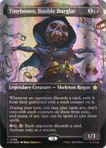 Tinybones, Bauble Burglar (FDN-388) - Foundations (Borderless) Foil - Poke-Collect
