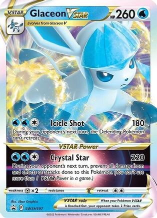 Glaceon VSTAR - SWSH197 SWSH197/307 - SWSH Sword & Shield Promo Cards Holofoil - Poke-Collect