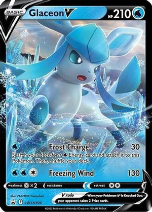 Glaceon V - SWSH196 SWSH196/307 - SWSH Sword & Shield Promo Cards Holofoil - Poke-Collect