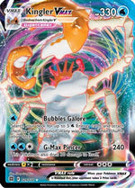 Kingler VMAX 29/172 - SWSH09 Brilliant Stars Holofoil - Poke-Collect