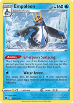 Empoleon 37/172 - SWSH09 Brilliant Stars Reverse Holofoil - Poke-Collect