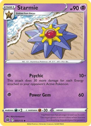 Starmie 55/172 - Brilliant Stars - Poke-Collect