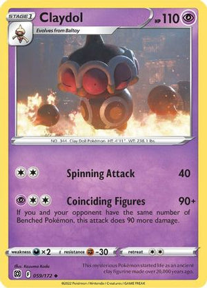 Claydol 59/172 - SWSH09 Brilliant Stars - Poke-Collect