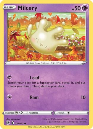 Milcery 70/172 - SWSH09 Brilliant Stars - Poke-Collect