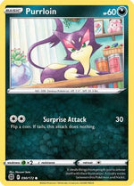 Purrloin 90/172 - SWSH09 Brilliant Stars Reverse Holofoil - Poke-Collect