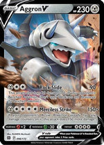 Aggron V 96/172 - SWSH09 Brilliant Stars Holofoil - Poke-Collect