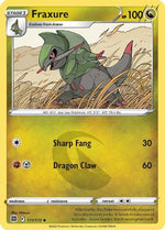 Fraxure 111/172 - SWSH09 Brilliant Stars Reverse Holofoil - Poke-Collect
