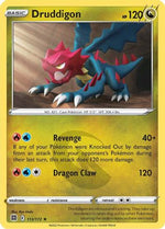 Druddigon 113/172 - SWSH09 Brilliant Stars Reverse Holofoil - Poke-Collect