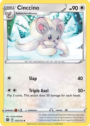 Cinccino 125/172 - SWSH09 Brilliant Stars - Poke-Collect