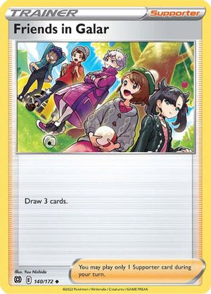 Friends in Galar 140/172 - SWSH09 Brilliant Stars - Poke-Collect