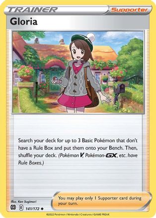 Gloria 141/172 - SWSH09 Brilliant Stars Reverse Holofoil - Poke-Collect