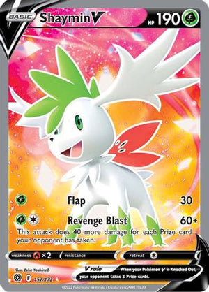 Shaymin V (Full Art) 152/172 - SWSH09 Brilliant Stars Holofoil - Poke-Collect