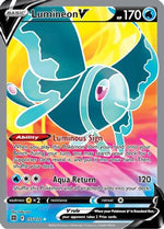 Lumineon V (Full Art) 155/172 - SWSH09 Brilliant Stars Holofoil - Poke-Collect