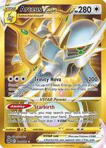 Arceus VSTAR (Secret) (184) 184/172 - SWSH09 Brilliant Stars Holofoil - Poke-Collect