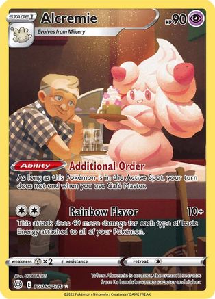 Alcremie TG08/30 - SWSH09 Brilliant Stars Trainer Gallery Holofoil - Poke-Collect