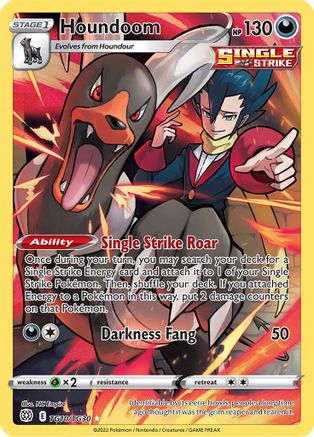 Houndoom TG10/30 - SWSH09 Brilliant Stars Trainer Gallery Holofoil - Poke-Collect