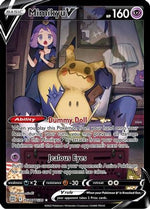 Mimikyu V TG16/30 - SWSH09 Brilliant Stars Trainer Gallery Holofoil - Poke-Collect
