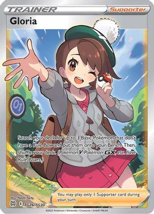 Gloria TG26/30 - SWSH09 Brilliant Stars Trainer Gallery Holofoil - Poke-Collect