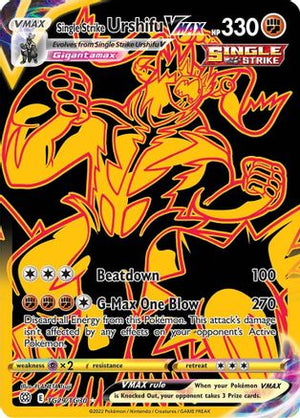 Single Strike Urshifu VMAX (Secret) TG29/30 - SWSH09 Brilliant Stars Trainer Gallery Holofoil - Poke-Collect
