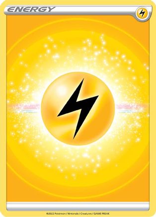 Lightning Energy (2022 Unnumbered) - SWSH09 Brilliant Stars - Poke-Collect