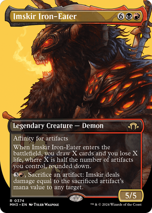 Imskir Iron-Eater (Borderless) (MH3-374) - Modern Horizons 3 (Borderless) - Poke-Collect