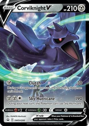 Corviknight V - SWSH200 SWSH200/307 - SWSH Sword & Shield Promo Cards Holofoil - Poke-Collect
