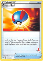 Great Ball - 164/202 (#33 Cinderace Stamped) 164 - Battle Academy 2022 - Poke-Collect