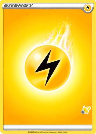 Lightning Energy (#27 Pikachu Stamped) - Battle Academy 2022 - Poke-Collect