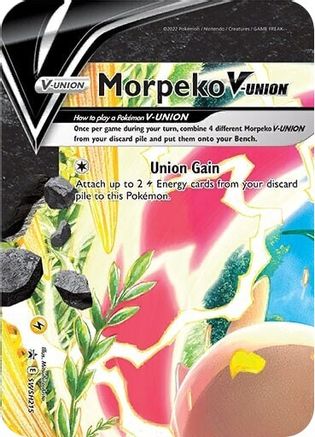 Morpeko V-Union - SWSH215 SWSH215/307 - SWSH Sword & Shield Promo Cards Holofoil - Poke-Collect