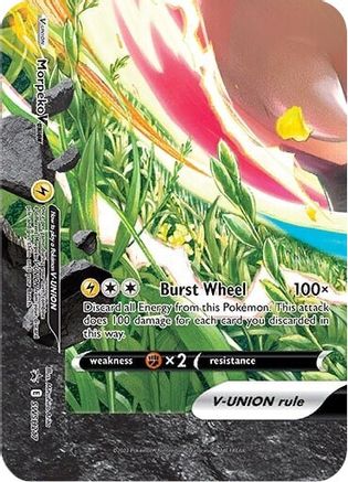 Morpeko V-Union - SWSH217 SWSH217/307 - SWSH Sword & Shield Promo Cards Holofoil - Poke-Collect