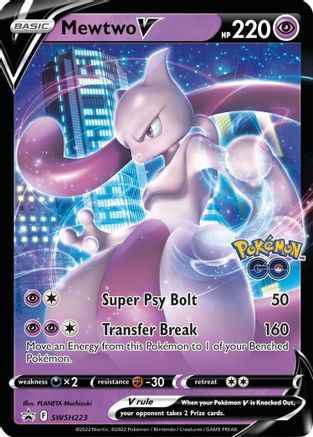 Mewtwo V - SWSH223 SWSH223/307 - SWSH Sword & Shield Promo Cards Holofoil - Poke-Collect