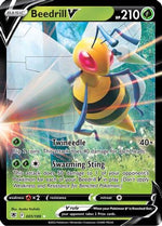 Beedrill V 1/189 - SWSH10 Astral Radiance Holofoil - Poke-Collect