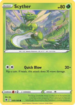 Scyther (005) 5/189 - SWSH10 Astral Radiance Reverse Holofoil - Poke-Collect