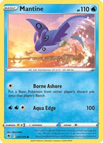 Mantine 34/189 - SWSH10 Astral Radiance Reverse Holofoil - Poke-Collect
