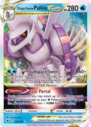 Origin Forme Palkia VSTAR 40/189 - SWSH10 Astral Radiance Holofoil - Poke-Collect