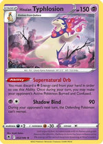Hisuian Typhlosion 52/189 - SWSH10 Astral Radiance Reverse Holofoil - Poke-Collect