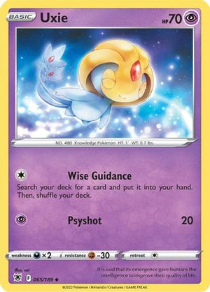 Uxie 65/189 - Astral Radiance - Poke-Collect